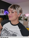 giovanna gisela mayer parrucca corta in fibra sintetica tradizionale piega liscia pixie cut fatta a macchina monofilamento al vortice