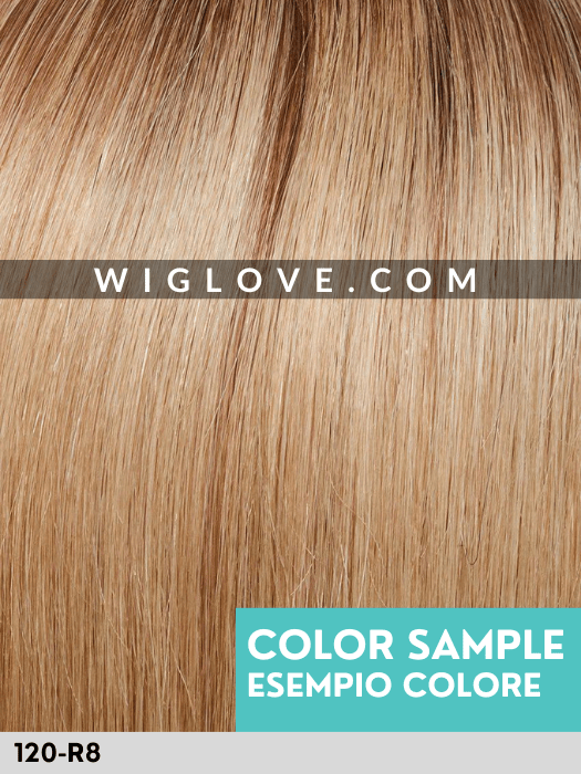 GLAMOUR HH SMALL - Capelli Naturali Remy - 100% fatta a mano - Wig Love - Parrucca Capelli Veri120 - R8