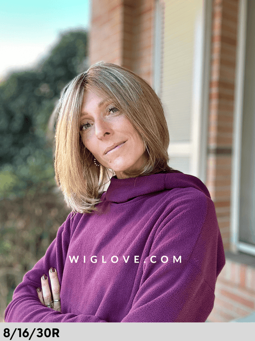 rokoko hai company parrucca liscia scalata caschetto taglia s-m lacefront riga sinistra fibra sintetica tradizionale