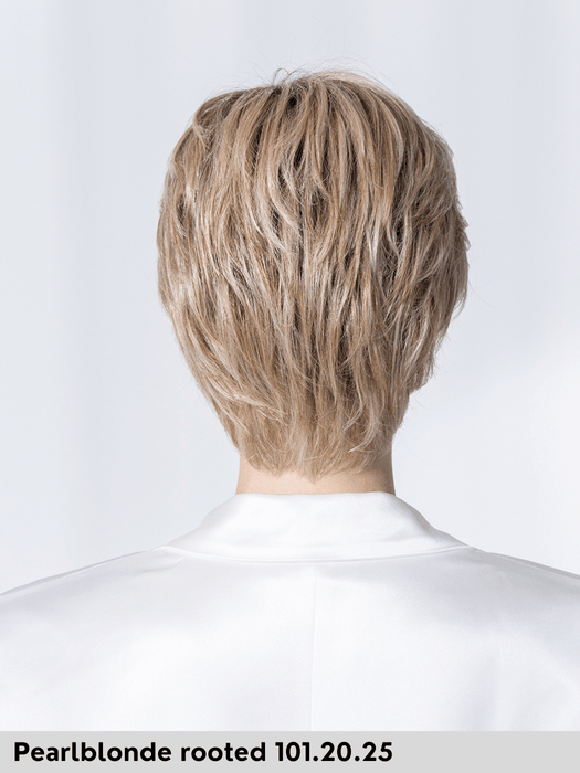 HARMONY SOFT - 100% fatta a mano, attaccatura naturale, riga libera - Wig Love - Parrucca SinteticaPearl Blonde Rooted