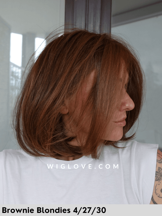 HAUTE - attaccatura naturale, riga sinistra - Wig Love - Parrucca SinteticaBrownie Blondies HD