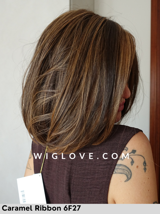HAUTE - attaccatura naturale, riga sinistra - Wig Love - Parrucca sintetica HD