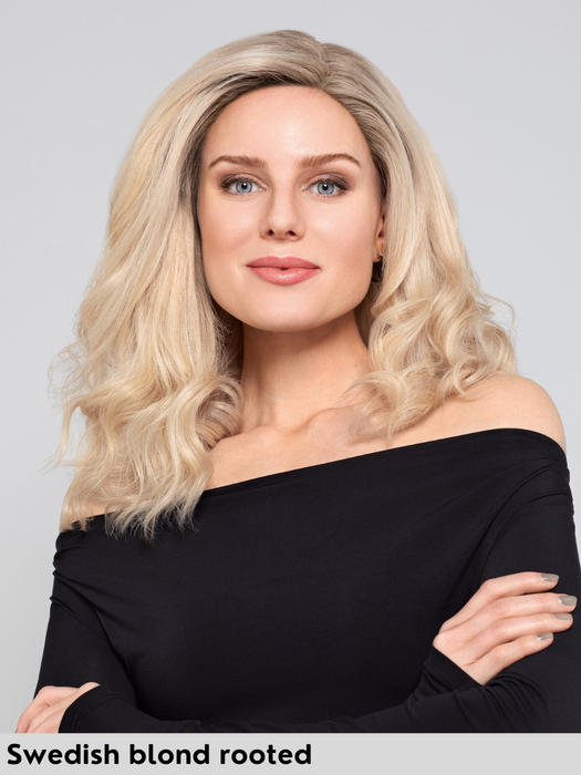 HH REMY GO - Remy Human Hair - 100% hand-tied, double mono, lace front, polyurethane