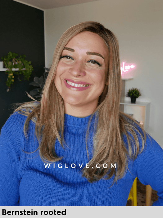 HH REMY SELECT - Capelli Naturali Remy - riga libera, attaccatura naturale - Wig Love - Parrucca Capelli VeriBernstein Rooted