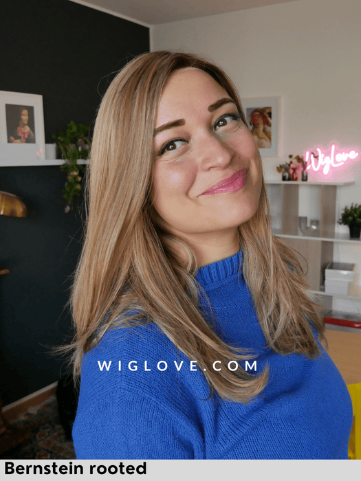 HH REMY SELECT - Capelli Naturali Remy - riga libera, attaccatura naturale - Wig Love - Parrucca Capelli VeriBernstein Rooted