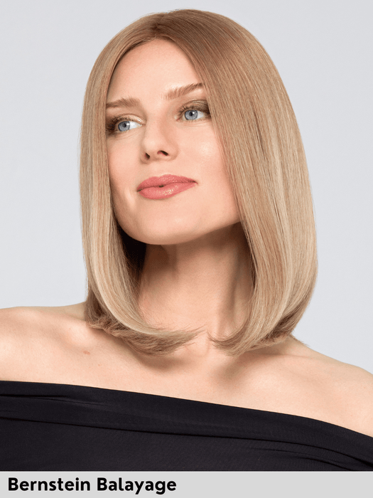 HH REMY SILVER - Capelli Naturali Remy - attaccatura naturale estesa, antiscivolo, riga libera - Wig Love - Parrucca Capelli VeriBernstein balayage