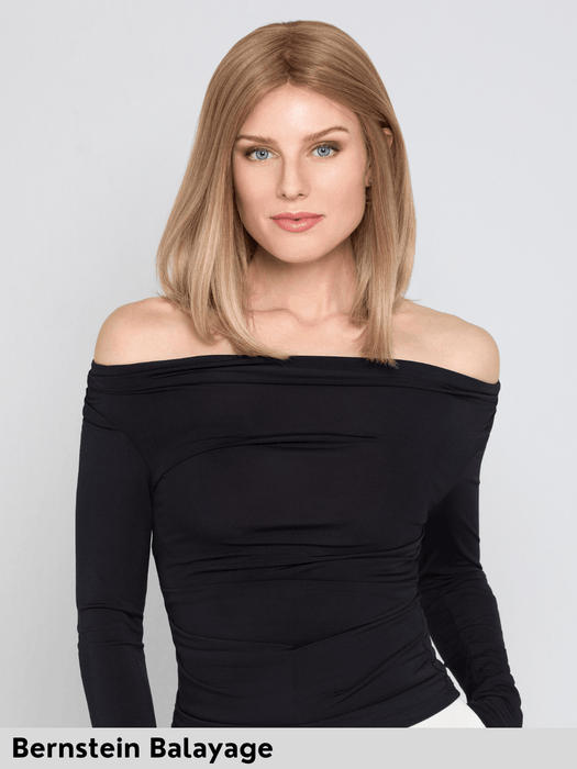 HH REMY SILVER - Capelli Naturali Remy - attaccatura naturale estesa, antiscivolo, riga libera - Wig Love - Parrucca Capelli VeriBernstein balayage