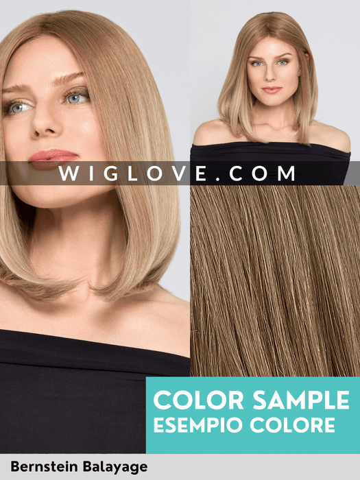 HH REMY SILVER - Capelli Naturali Remy - attaccatura naturale estesa, antiscivolo, riga libera - Wig Love - Parrucca Capelli VeriGold Blond Mix