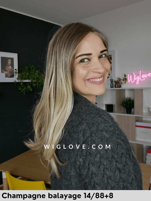 hi beso gisela mayer parrucca lunga termoresistente sintetica piastrabile lacefront riga centrale piccola attaccatura naturale monofilamento retro aperto