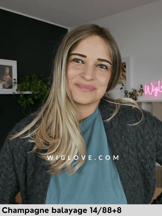 hi beso gisela mayer parrucca lunga termoresistente sintetica piastrabile lacefront riga centrale piccola attaccatura naturale monofilamento retro aperto