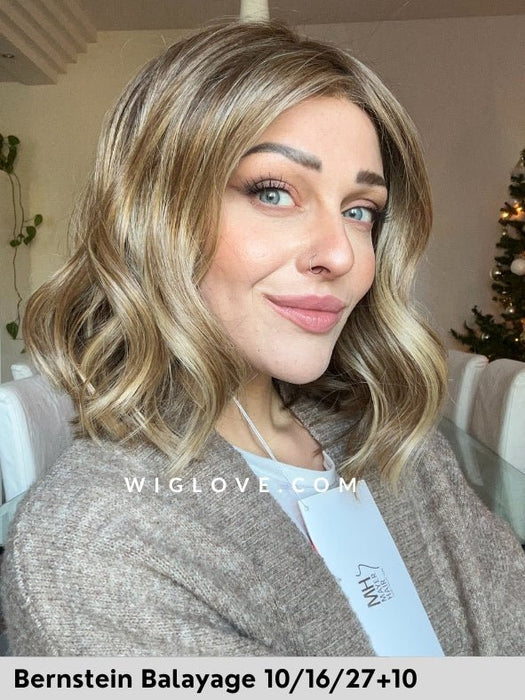 HI EMMA I Pronta Consegna 24/48 ore - Wig Love - Parrucca SinteticaDark Blonde Balayage