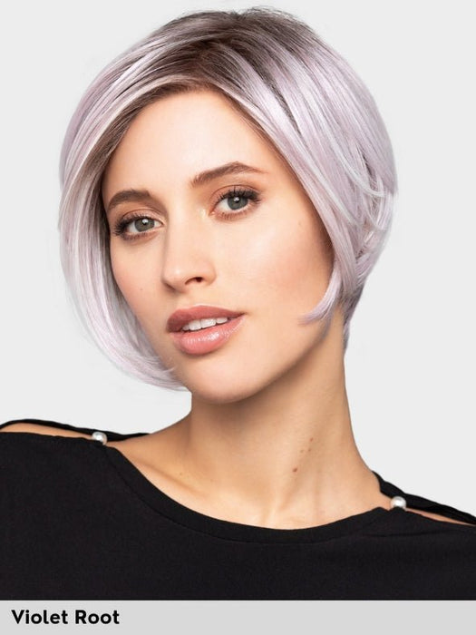 HI FLIRT LARGE - Pronta Consegna 24/48 ore - Wig Love - Parrucca SinteticaDark Blond Rooted 12/14/26+12