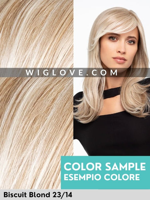 HI FLIRT - piccolo lace front, riga sinistra - Wig Love - Parrucca SinteticaBiscuit Blond 23/14