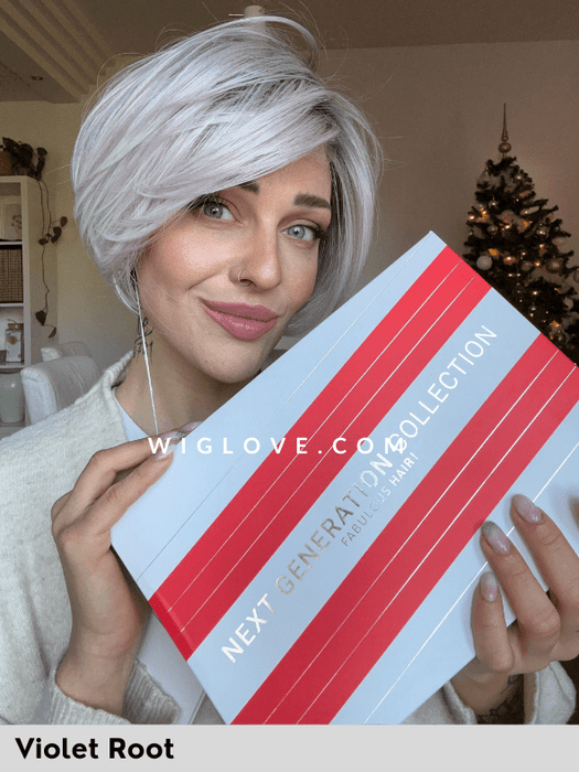 HI FLIRT - piccolo lace front, riga sinistra - Wig Love - Parrucca SinteticaViolet Root