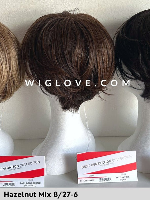 HI FLIRT SMALL - piccolo lace front, riga sinistra - Wig Love - Parrucca Sintetica27/4 - 4