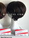 HI FLIRT SMALL - piccolo lace front, riga sinistra - Wig Love - Parrucca SinteticaDark Brown 4/6
