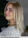 HI JILL LARGE - piccolo lace front, riga sinistra - Wig Love - Parrucca SinteticaSandy Blond Balayage