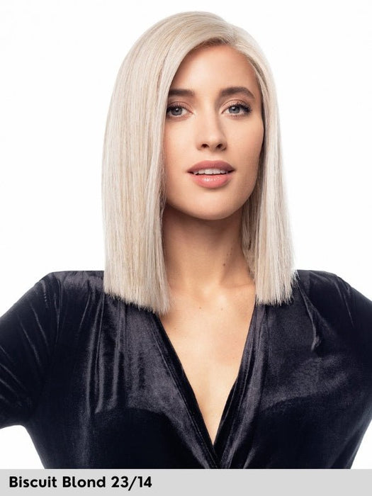 HI PAGE - attaccatura naturale, riga sinistra - Wig Love - Parrucca SinteticaBiscuit Blond 23/14