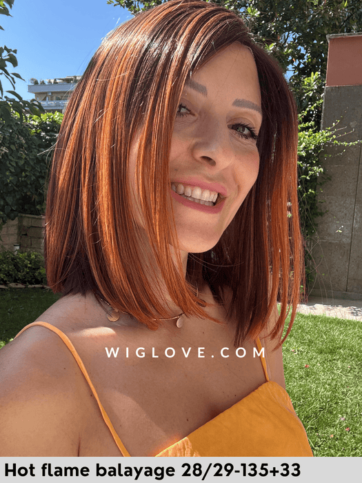 parrucca long bob media sintetica termoresistente synthetic heatfriendly wig hi page gisela mayer
