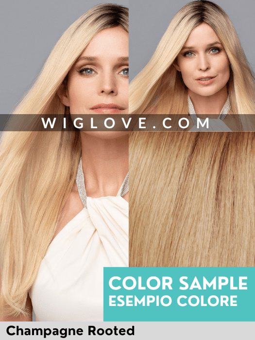 HIGH END SHARON - Taglia M/L - 100% fatta a mano, riga libera - Wig Love - Parrucca SinteticaM