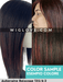 HIP CLIC - monofilamento al vortice - Wig Love - Parrucca SinteticaAubergine Balayage 135/4 - 2