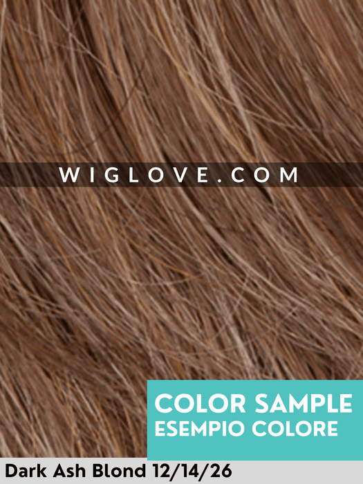 HIP CLIC - monofilamento al vortice - Wig Love - Parrucca SinteticaDark Ash Blond 12/14/26