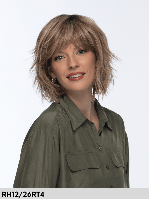 HOLLIS - riga libera, no lacefront - Wig Love - Parrucca SinteticaRH12/26RT4