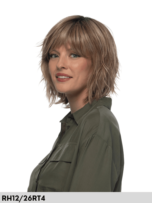 HOLLIS - riga libera, no lacefront - Wig Love - Parrucca SinteticaRH12/26RT4