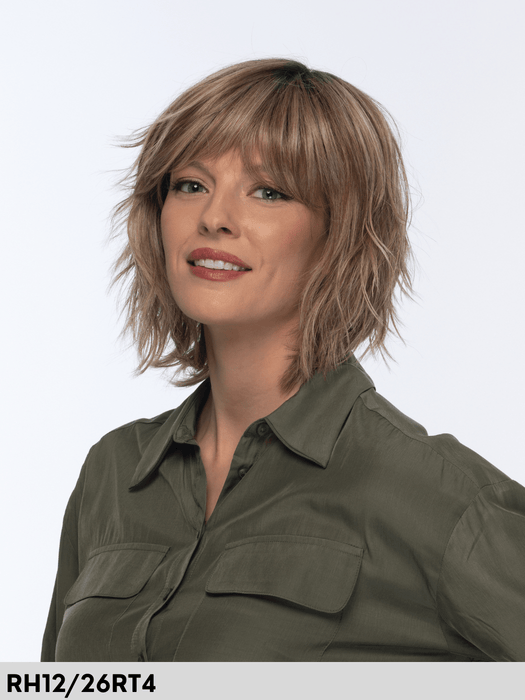 HOLLIS - riga libera, no lacefront - Wig Love - Parrucca SinteticaRH12/26RT4