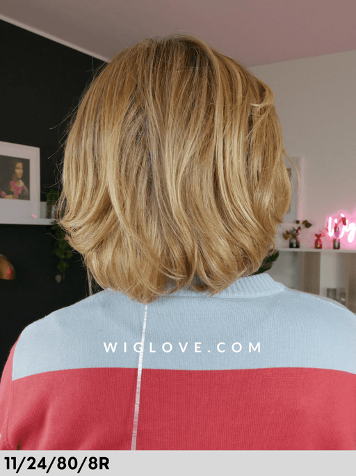 honest rokoko hair company parrucca caschetto fibra sintetica termoresistente piega liscia piastrabile lacefront riga libera monofilamento taglia m dispositivo medico CE