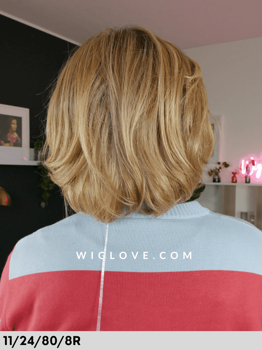 honest rokoko hair company parrucca caschetto fibra sintetica termoresistente piega liscia piastrabile lacefront riga libera monofilamento taglia m dispositivo medico CE