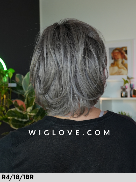 honest rokoko hair company parrucca caschetto fibra sintetica termoresistente piega liscia piastrabile lacefront riga libera monofilamento taglia m dispositivo medico CE