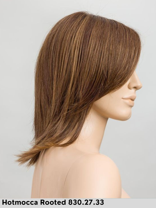 WHISPER COMFORT - attaccatura naturale, riga centrale, retro chiuso