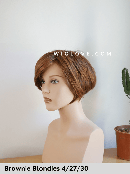 IGNITE - M - attaccatura naturale - Wig Love - Parrucca SinteticaBrownie Blondies HD