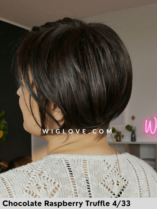 IGNITE - M - attaccatura naturale - Wig Love - Parrucca SinteticaChocolate Raspberry Truffle HD