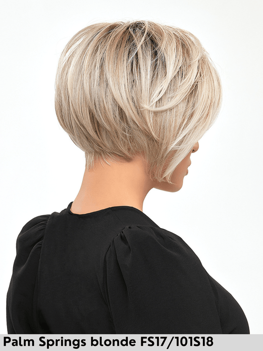 IGNITE - M - attaccatura naturale - Wig Love - Parrucca SinteticaPalm Springs Blonde HD