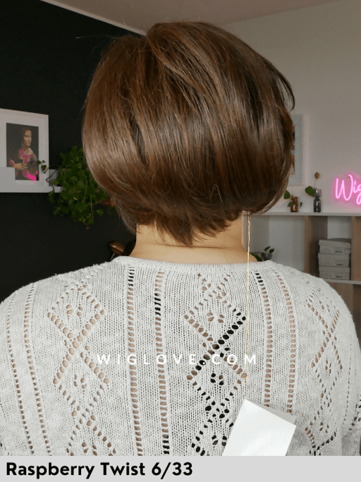 IGNITE - Taglia Media - Pronta Consegna 24/48 ore - Wig Love - Parrucca SinteticaChocolate Cherry