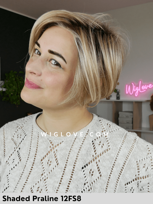IGNITE - Taglia Media - Pronta Consegna 24/48 ore - Wig Love - Parrucca SinteticaShaded Praline HD