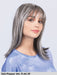 parrucca sintetica piastrabile fonabile con frangia. Jacky di Ellen Wille colore salt and pepper parrucca grigia donna. Wig for alopecia and chemio