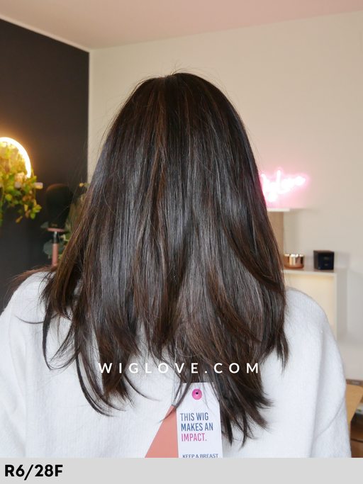 james estetica designs parrucca lunga liscia scalata lacefront riga libera fibra sintetica termoresistente 