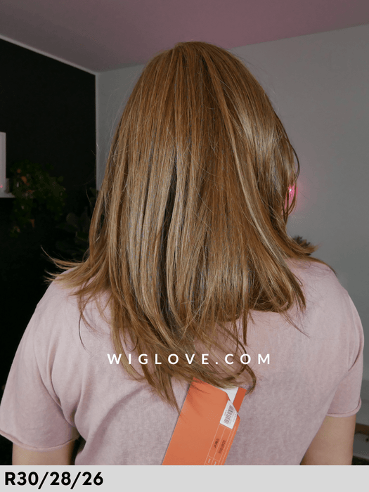 james estetica designs parrucca lunga liscia scalata lacefront riga libera fibra sintetica termoresistente 