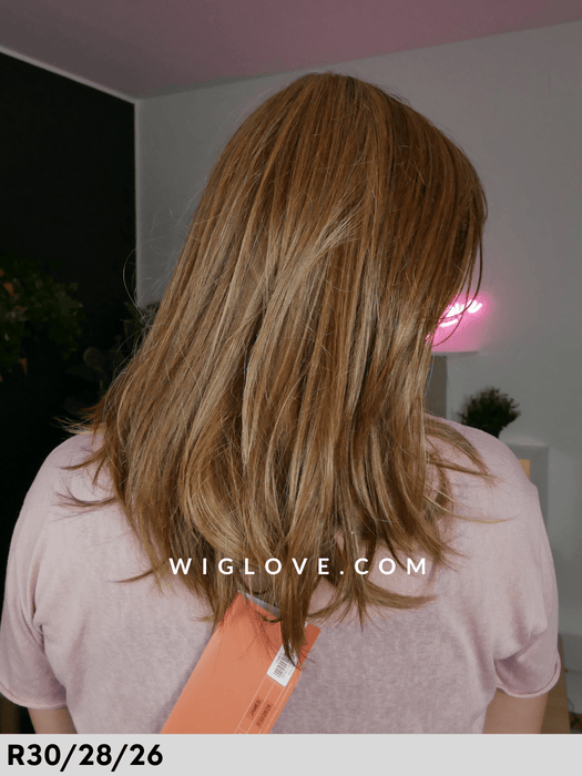 james estetica designs parrucca lunga liscia scalata lacefront riga libera fibra sintetica termoresistente 