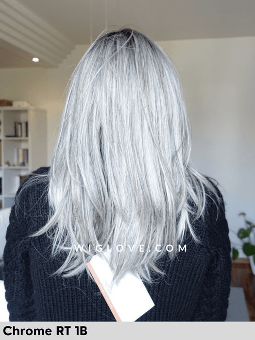 james estetica designs parrucca lunga scalata liscia in fibra sintetica termoresistente attaccatura naturale riga libera lacefront monofilamento 