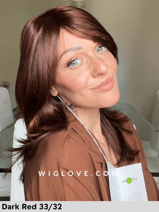 JANA I Pronta Consegna 24/48 ore - Wig Love - Parrucca SinteticaCinnamon Raisin