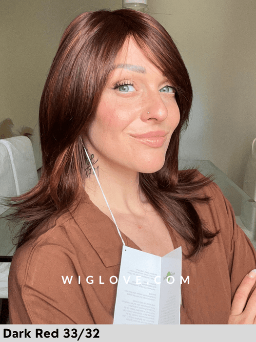 JANA I Pronta Consegna 24/48 ore - Wig Love - Parrucca SinteticaCinnamon Raisin