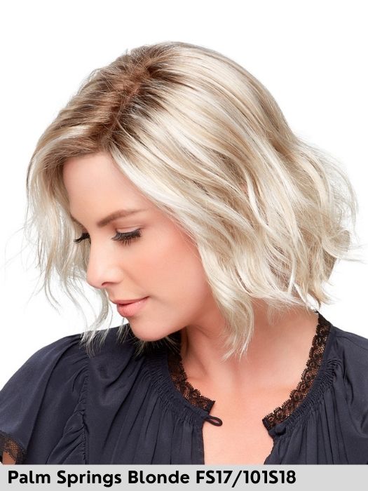 Jon Renau JANUARY - S/M - riga libera, attaccatura naturale smartlace collection palm springs blonde fs17/101s18