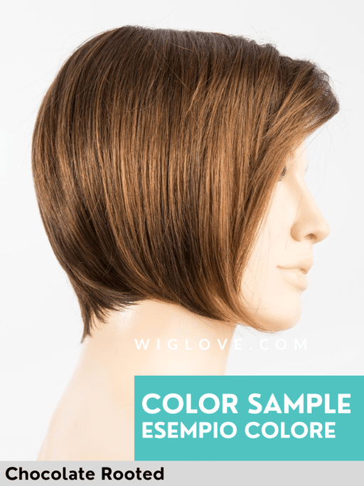 JAVA - attaccatura naturale, monofilamento al vortice - Wig Love - Parrucca SinteticaChocolate Rooted