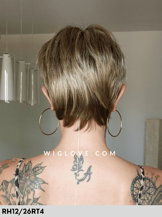 jayce estetica designs parrucca sintetica corta fatta a macchina monofilamento al vortice piega liscia 