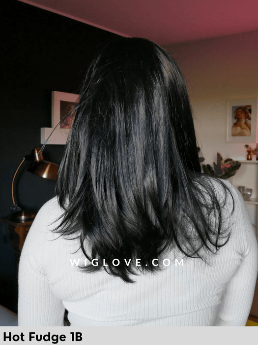 jillian jon renau parrucca media alle spalle scalata liscia fibra sintetica tradizionale lacefront monofilamento riga libera 