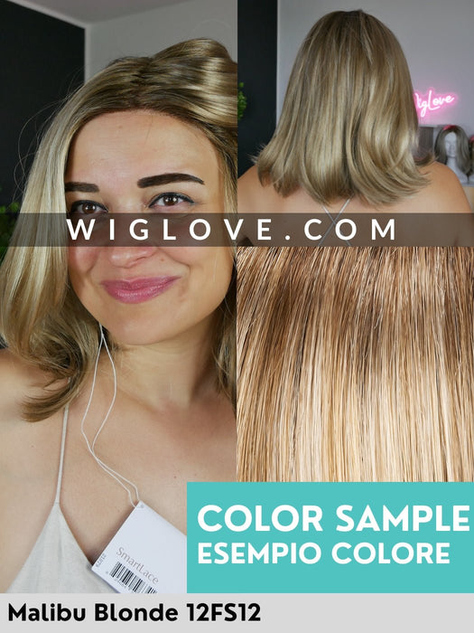 malibu blonde 12fs12 jon renau Light Gold Brown, Light Natural Gold Blonde, Pale Natural Gold Blonde Blend, shaded with Light Gold Brown